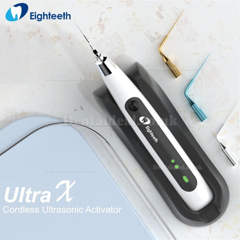 Eighteeth Ultra-X Endo Activator Cordless Ultrasonic Irrigator With 6 Pcs Needle Tips