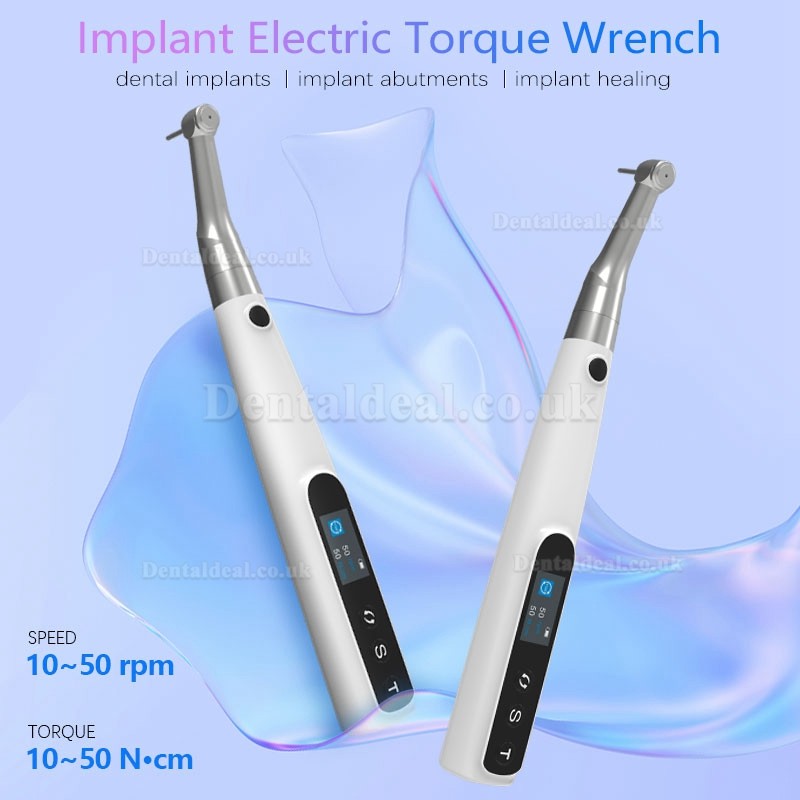 Electric Universal Dental Implant Torque Wrench Kit 10-50N/CM with 16Pcs Screwdrivers