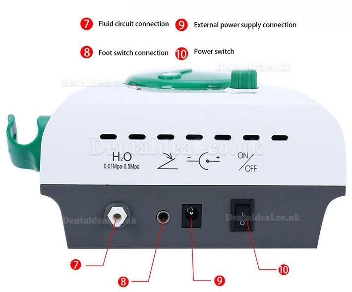 VRN K08A Dental Ultrasonic Scaler Scaling Perio With LED Detachable Handpiece