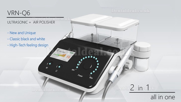 Vrn Q6 Dental No-pain Ultrasonic Scaler + Air Polisher