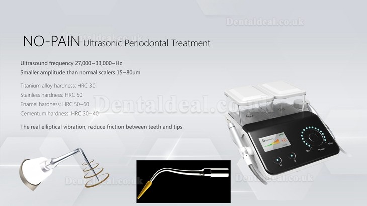 Vrn Q6 Dental No-pain Ultrasonic Scaler + Air Polisher