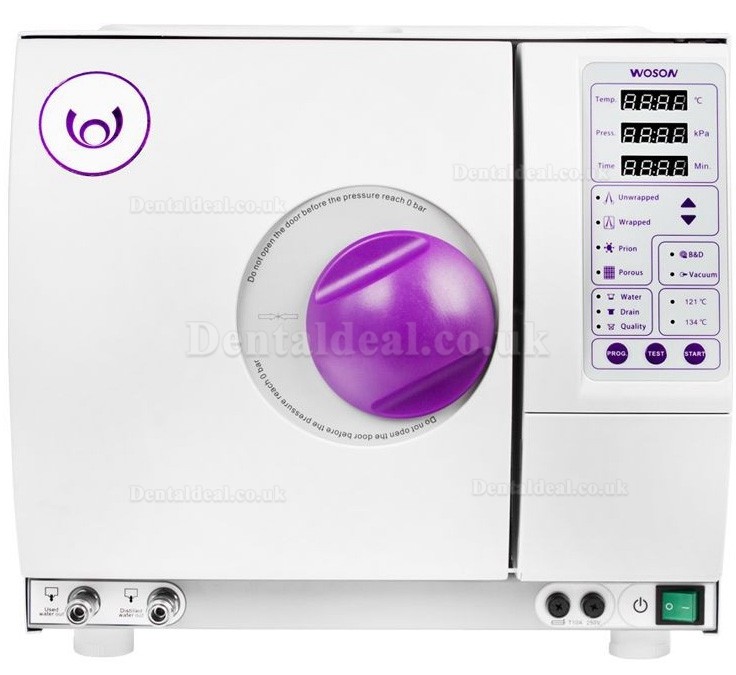 WOSON® TANDA 18/23L Autoclave Sterilizer Class B with Printer