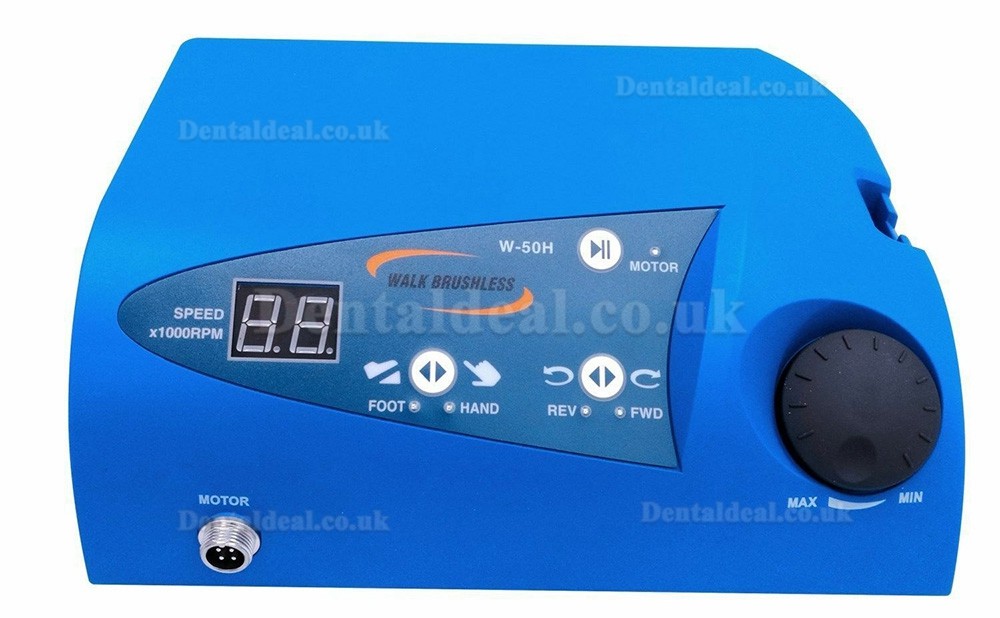 Dental Lab Brushless Micro Motor Polishing Unit+50K RPM Micromotor Handpiece Polisher 180W