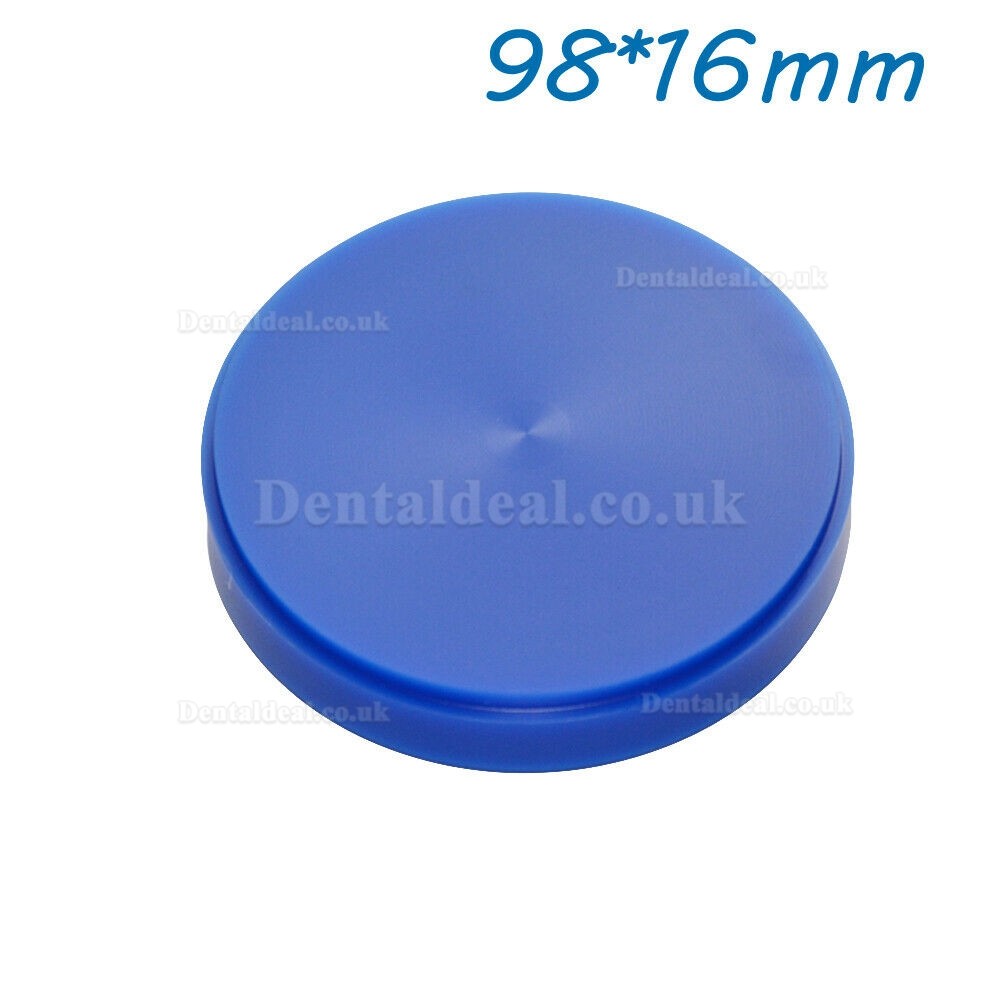 10Pcs Dental Wax Disc Block Fit Wieland CAD/CAM Milling System 98 *16mm