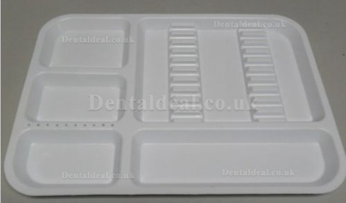 White Dental Instrument Tray