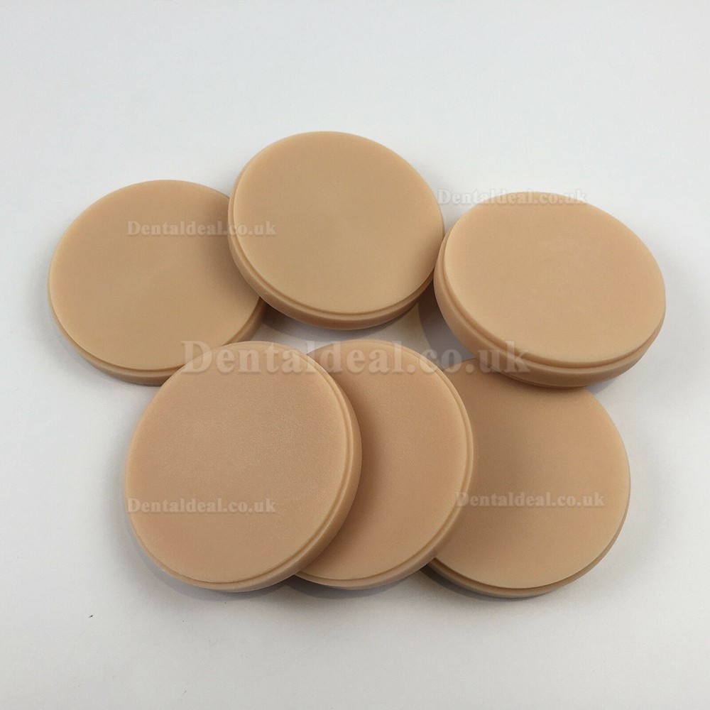 10PCS Dental Wax Disc Block Fit Wieland CAD/CAM Milling System 98 *12mm