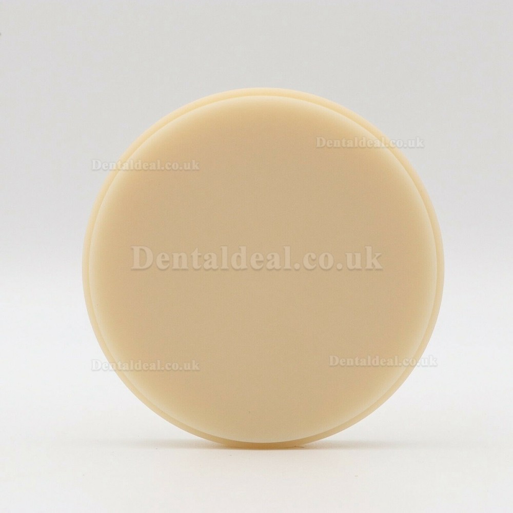 5Pcs Dental Lab Material PMMA Blocks Disc Fit Wieland System OD98*12mm