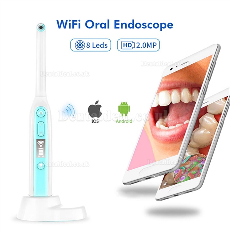 Dental Intraoral Camera 1080P Intraoral Endoscope Wireless Wifi Visual Oral Endoscope Ip67 Waterproof