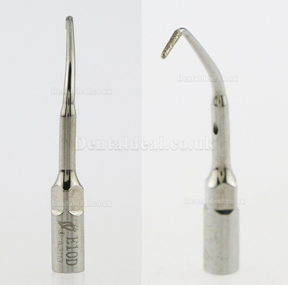 5Pcs Woodpecker E10D Dental Ultrasonic Scaler Endodontics Tip Fit EMS UDS Handpiece