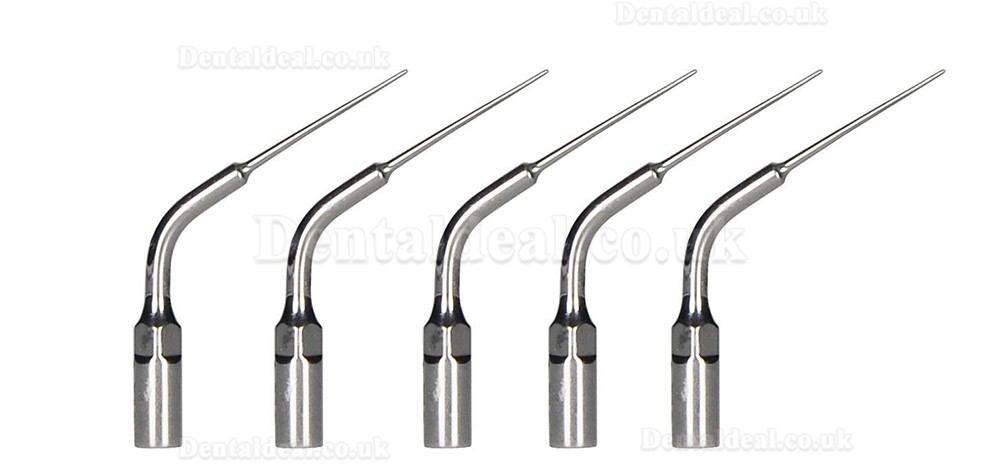 5Pcs Woodpecker E5 Dental Ultrasonic Scaler Endodontic Tips Fit EMS UDS Handpiece