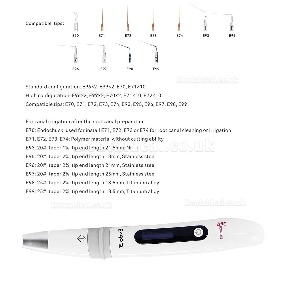 Woodpecker Endo 3 Dental Ultrasonic Endo Activator Endoactivator c Irrigator Handpiece