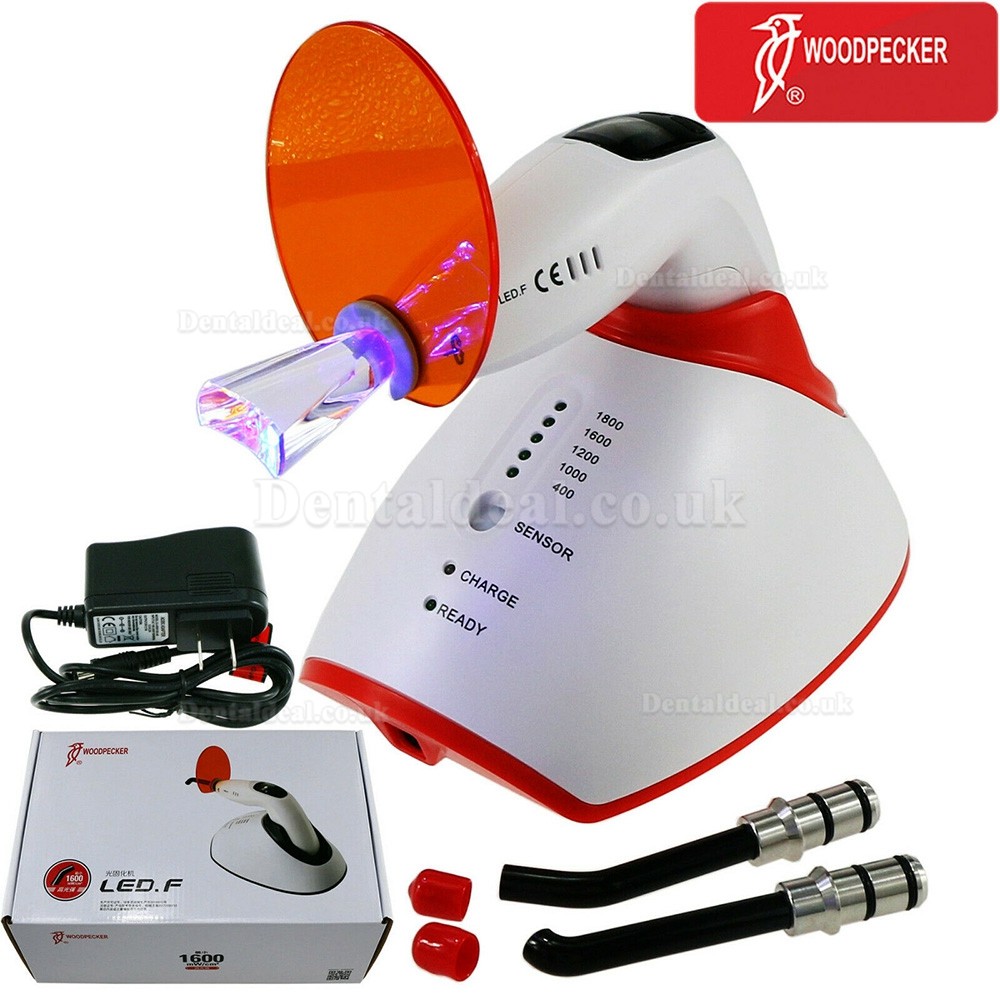 Woodpecker LED.F Dental 3 Sec LED Curing Light with Light Meter Teeth Whitening Accelerator