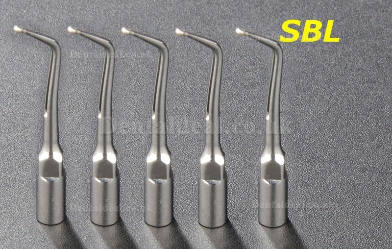 5Pcs WOODPECKER SBL Dental Ultrasonic Scaler Cavity Preparation Tip fit EMS