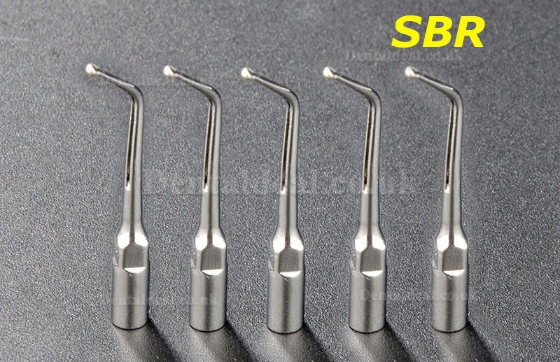 5Pcs WOODPECKER SBR Dental Ultrasonic Scaler Cavity Preparation Tip fit EMS