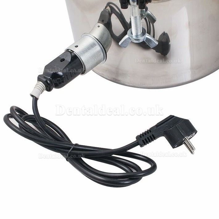 8L Portable Steam Autoclave Sterilizer for Dental Medical Stainless Steel Seal