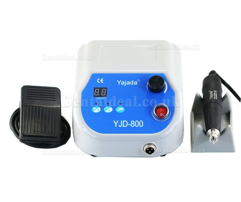 YJD-800 Dental LAB Brushless Micro Motor Polisher 50K RPM Handpiece Double Lock