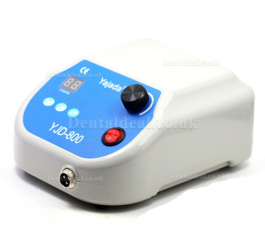 YJD-800 Dental LAB Brushless Micro Motor Polisher 50K RPM Handpiece Double Lock