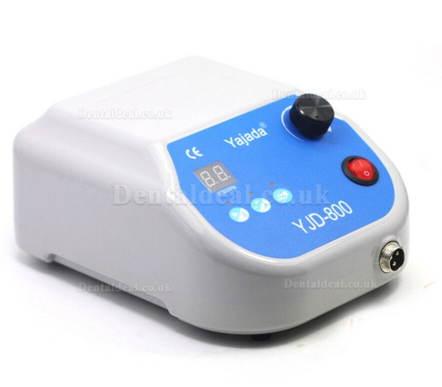 YJD-800 Dental LAB Brushless Micro Motor Polisher 50K RPM Handpiece Double Lock