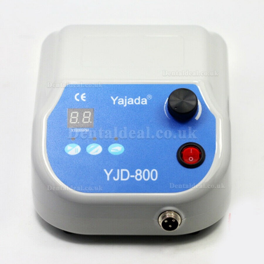 YJD-800 Dental LAB Brushless Micro Motor Polisher 50K RPM Handpiece Double Lock