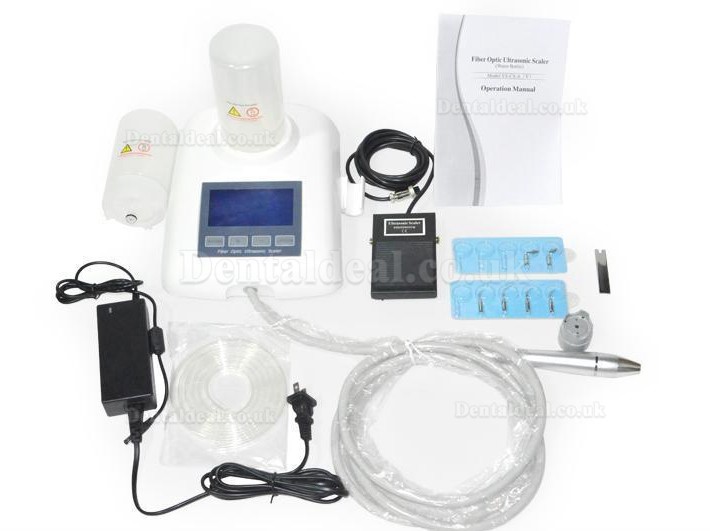 Dental LED Fiber Optic Piezo Ultrasonic Scaler YS-CS-A(V)+ 2 Water Bottle