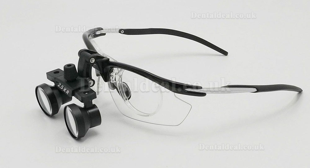 2.5X Dental Binocular Loupes Medical Magnifier Disassembly Antifogging Loupe