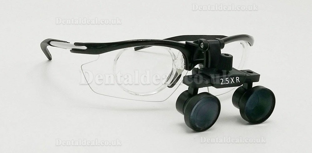 2.5X Dental Binocular Loupes Medical Magnifier Disassembly Antifogging Loupe