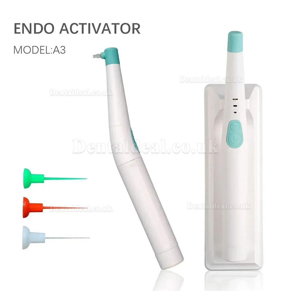 YAHOPE A3 EndoActivator Ultrasonic Endo Activator Endodontic Irrigator with 120 Pcs Tips