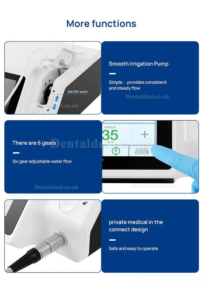 YAHOPE IMPLANT Surg Dental Brushless Surgical Implant Motor System with 20:1 LED Contra-angle