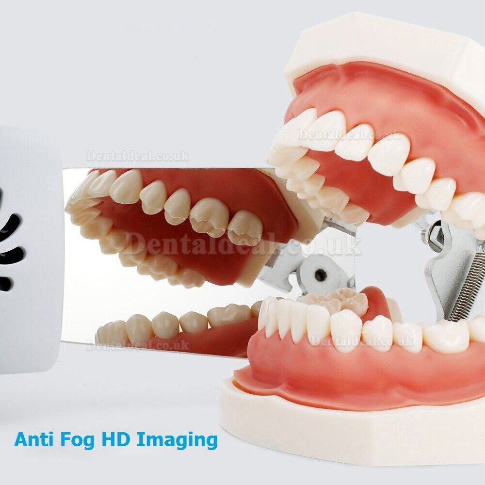 Dental Anti-Fog Defog Imaging Mirror Oral Stainless Steel Photography Reflector