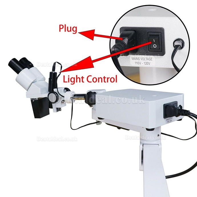 10X/15X/20X Dental Surgical Operating Endo Microscope with LED For Dental Chair Unit