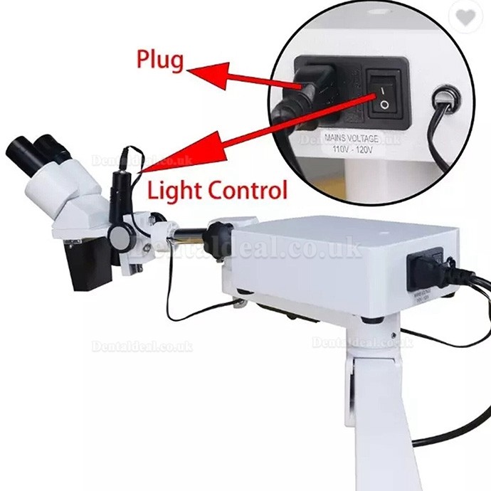 10X/15X/20X Dental Operating Endo Microscope Endodontic Surgical Microscope Table-mounted