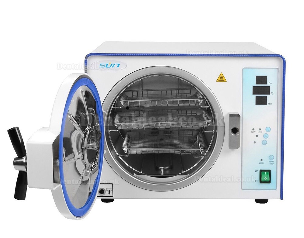 18L / 23L Sun Class N Dental Autoclave Steam Sterilizer High Temperature High Pressure