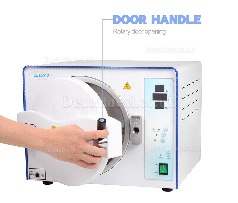 18L / 23L Sun Class N Dental Autoclave Steam Sterilizer High Temperature High Pressure