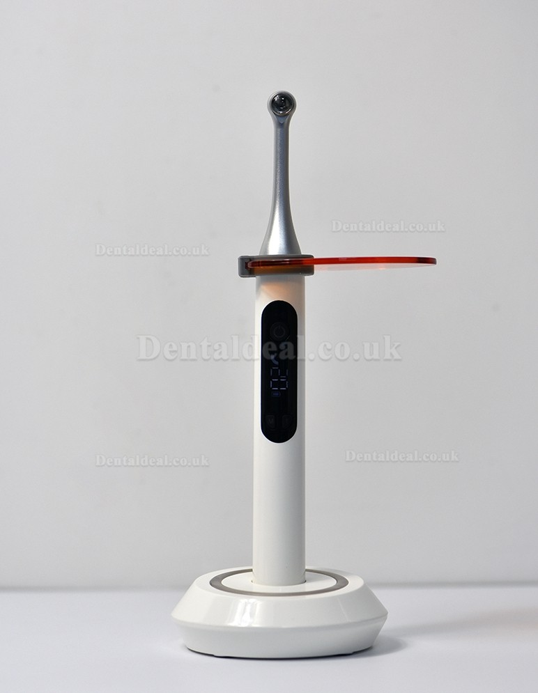 New Westcode Wireless Dental LED 1S Curing Light USB Connector 4 Modes Blue-violet Light Metal Head 2500mw