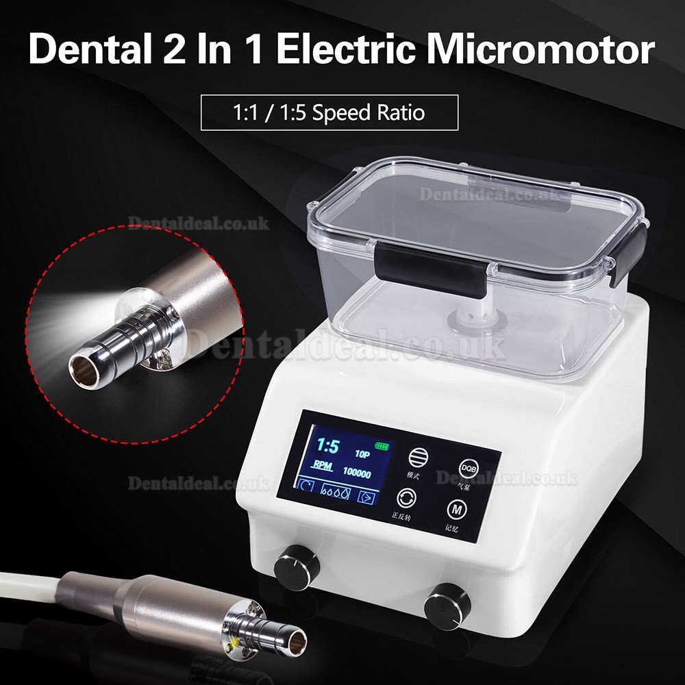 Portable Brushless Electric Dental Motor with Automatic Water Supply Bottle