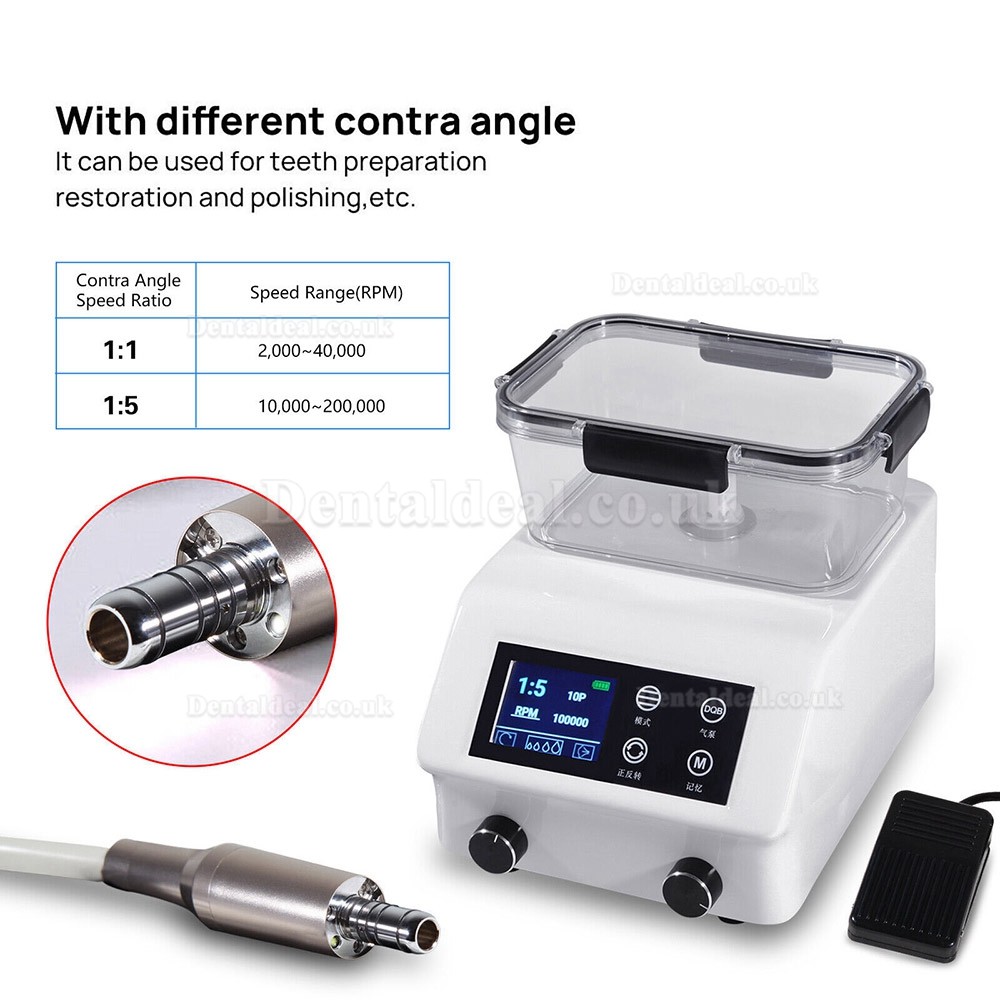 Portable Brushless Electric Dental Motor with Automatic Water Supply Bottle